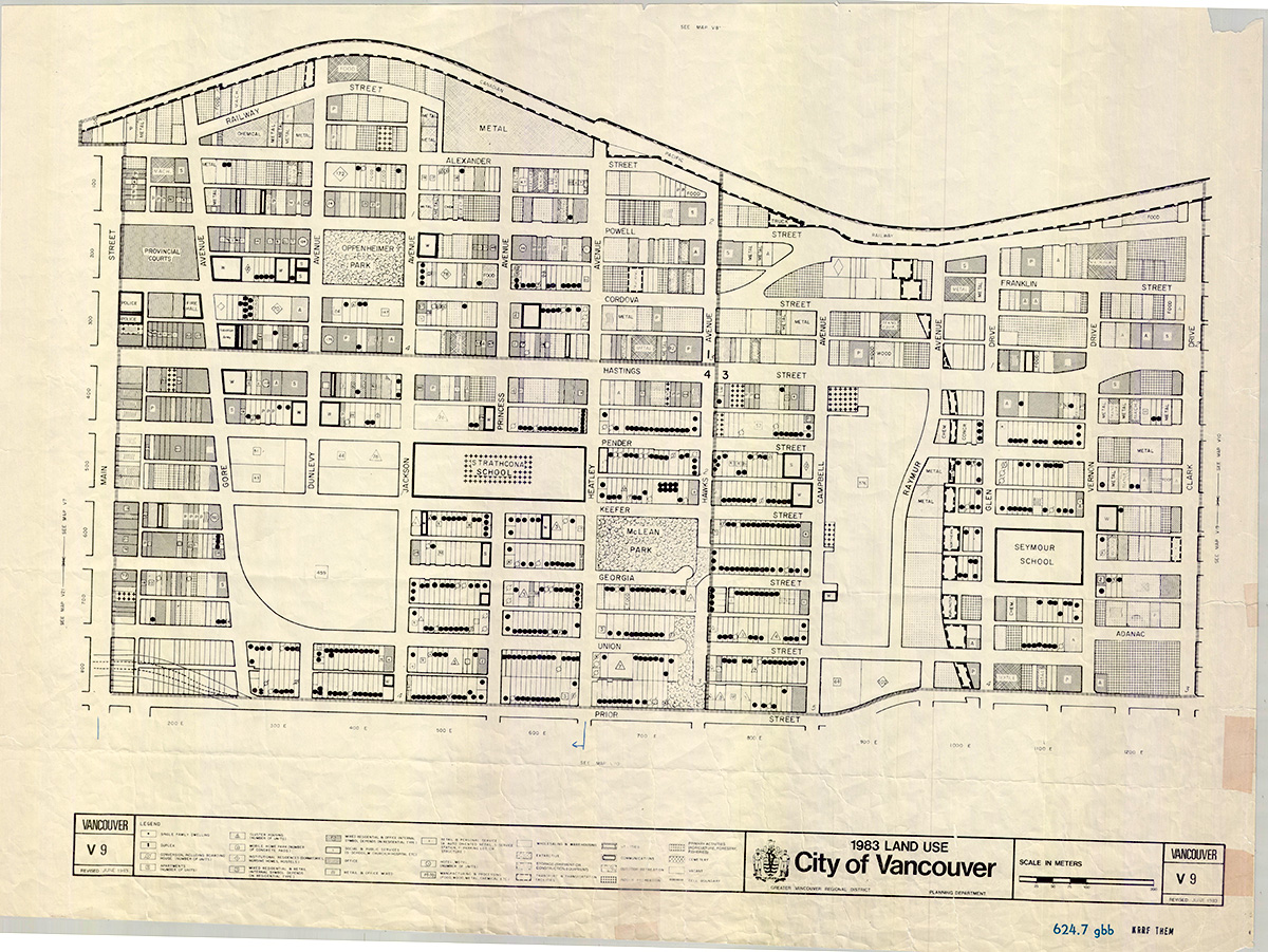 Greater Vancouver Regional District Land Use Series, 1983